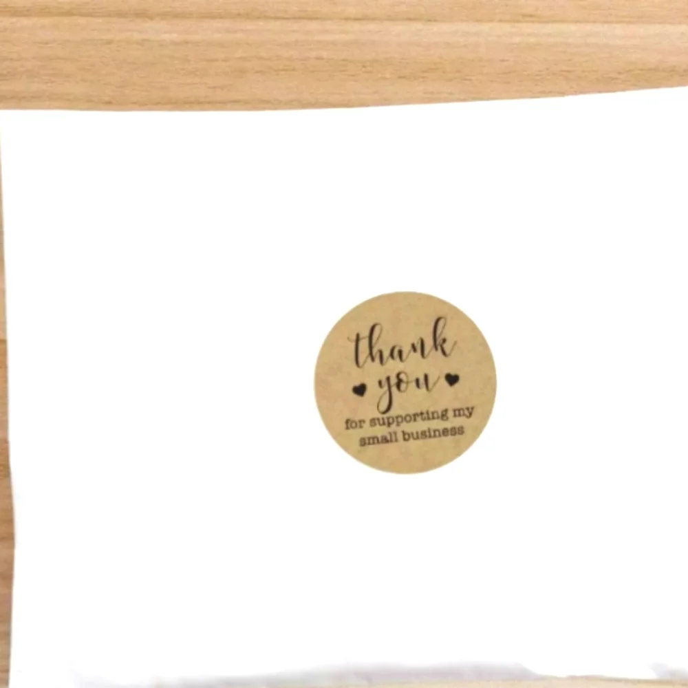 🔥500 Kraft Labels 